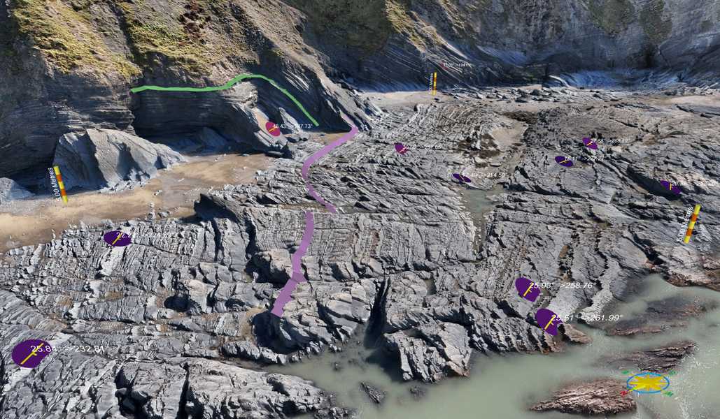 VRGeoscience virtual outcrop models